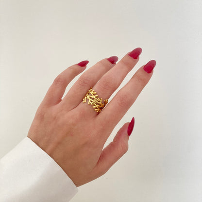 Twig Ring Gold