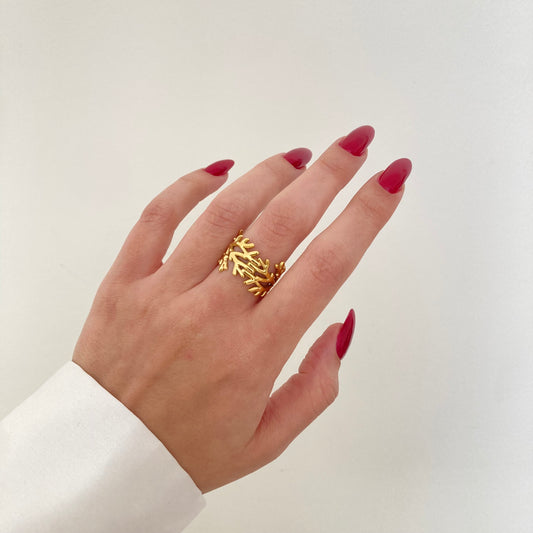 Twig Ring Gold