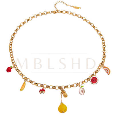 Fruit Charms Necklace