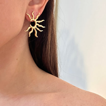 Twig Stud Earrings