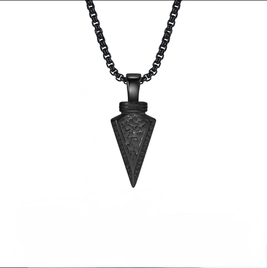 Vikings Black Necklace - Men