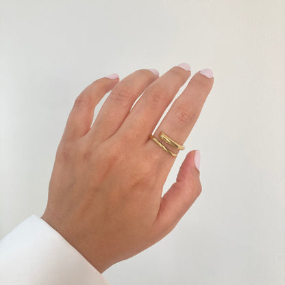 Gold Nail Ring