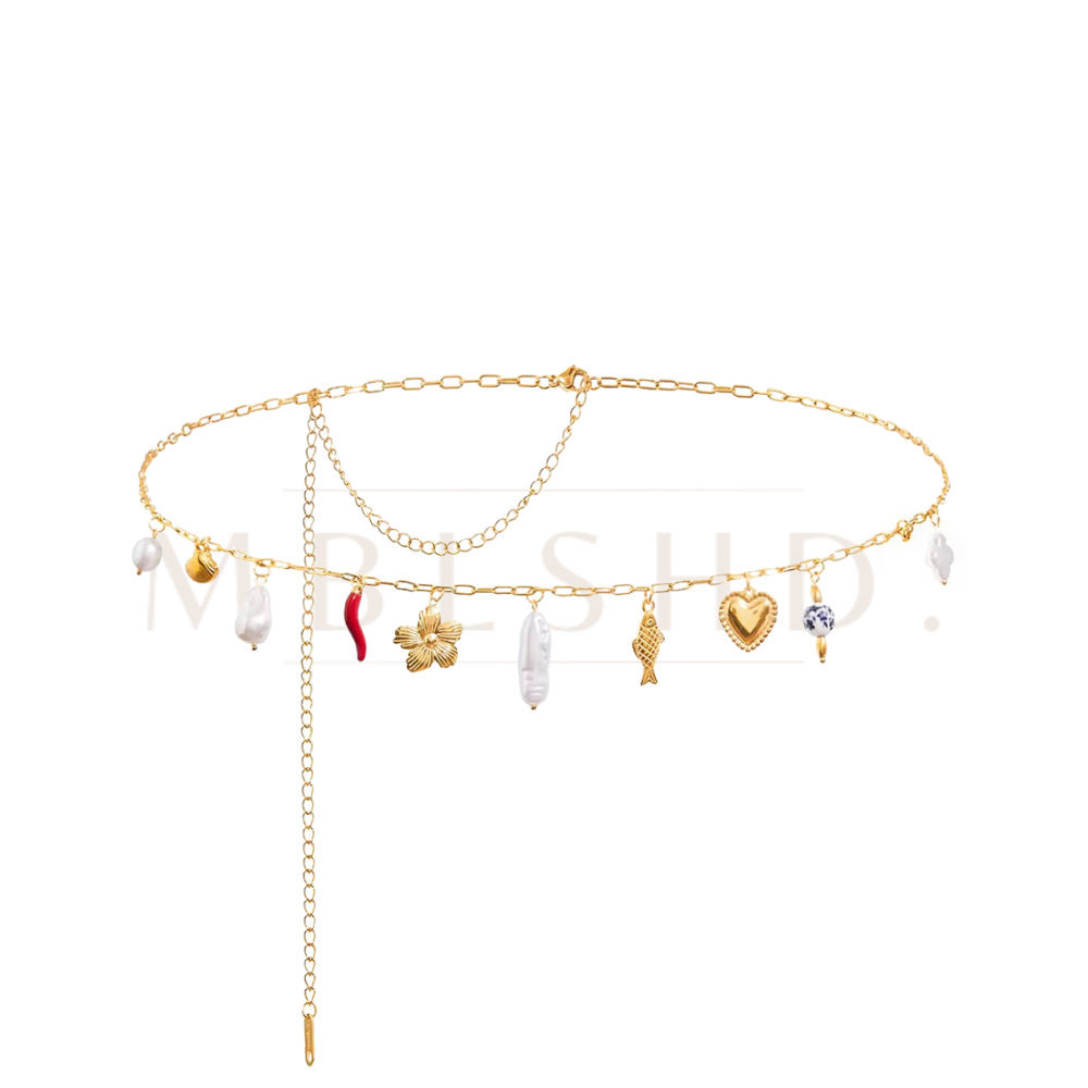 Ocean Charms Belly Chain