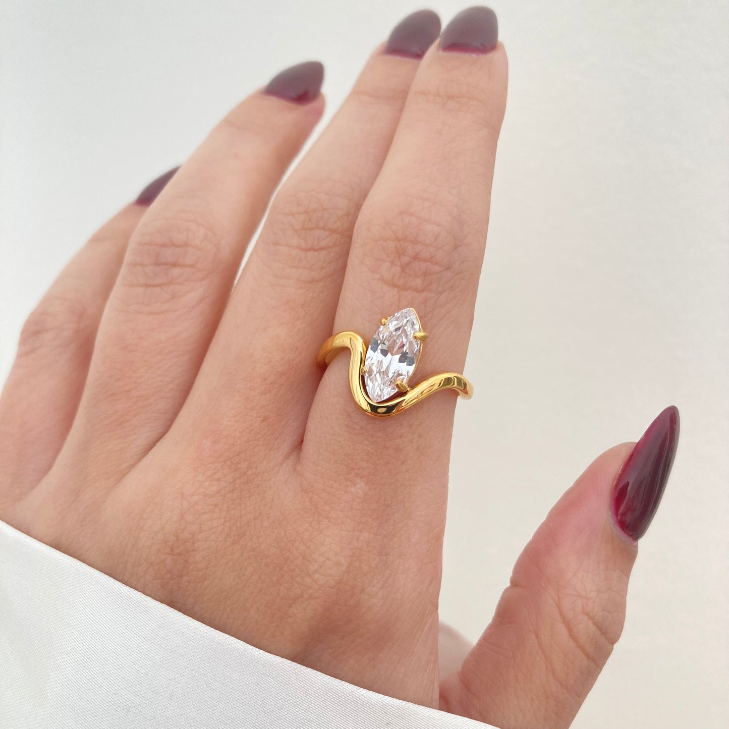 Statement Marquise Ring