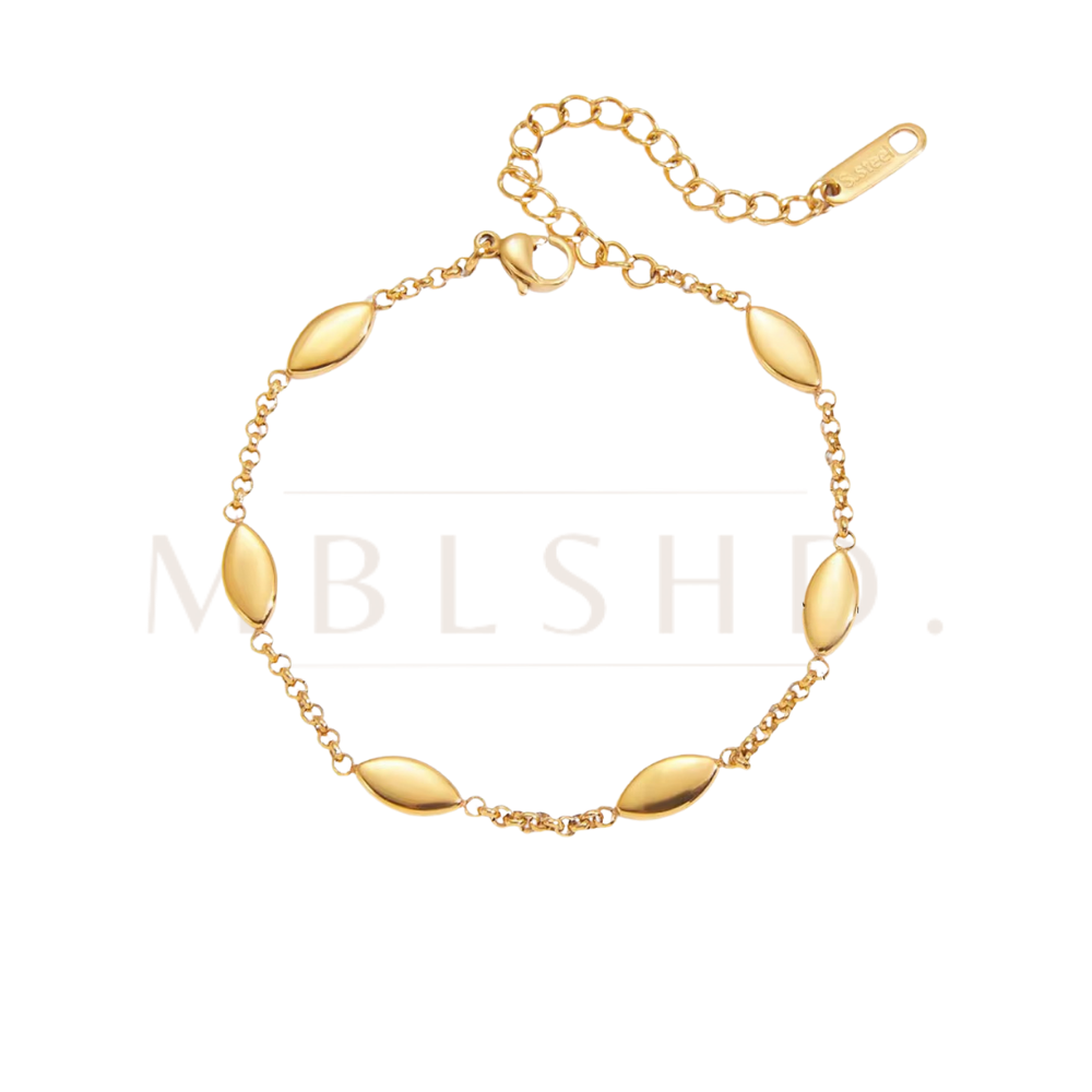 Golden Petal Bracelet