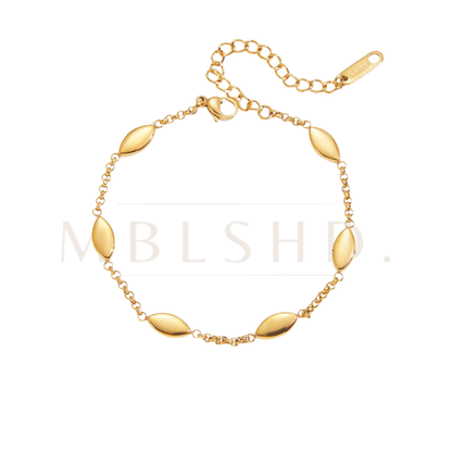 Golden Petal Bracelet