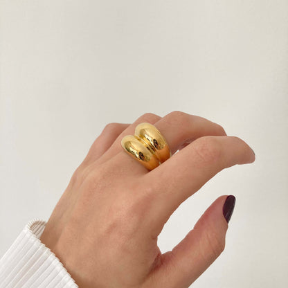 Double Dome Ring