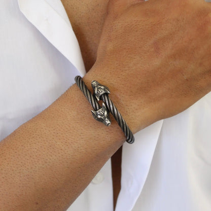 Black Panther Bangle - Men