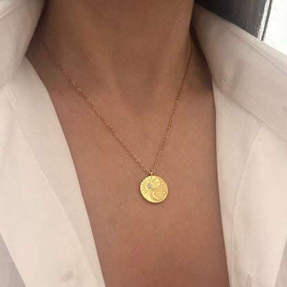 Sun & Moon Necklace