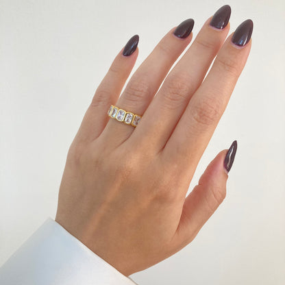 Square Eternity Ring