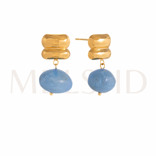 Capri Blue Drop Earrings