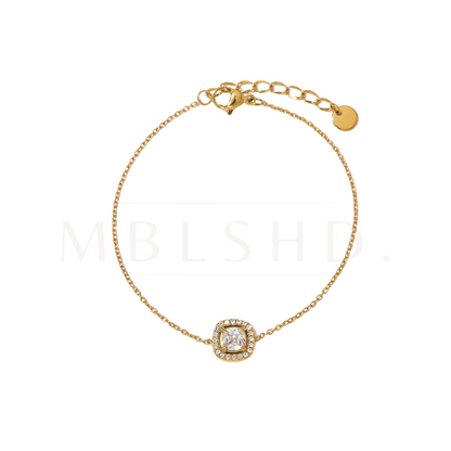 Square Zircon Bracelet