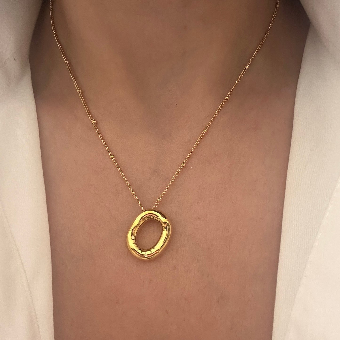 Balloon Letter Necklace