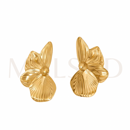 Flower Statement Earrings