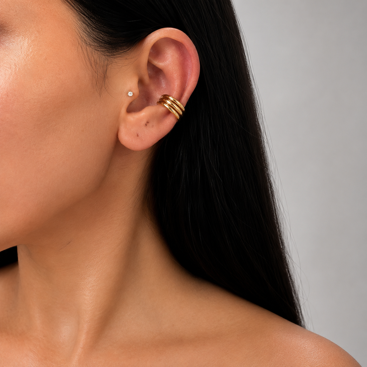 Triple Layer Earcuff
