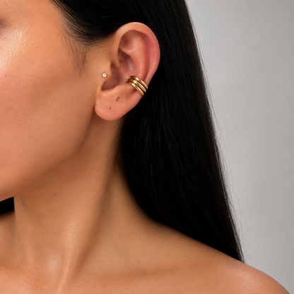 Triple Layer Earcuff