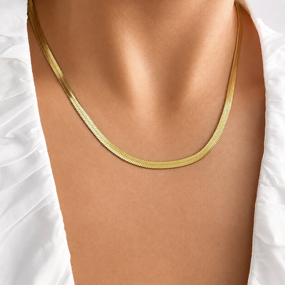 Herringbone Chain Necklace