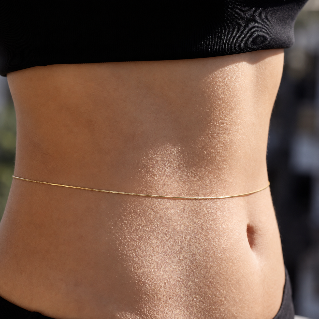 Bare Gold Belly Chain