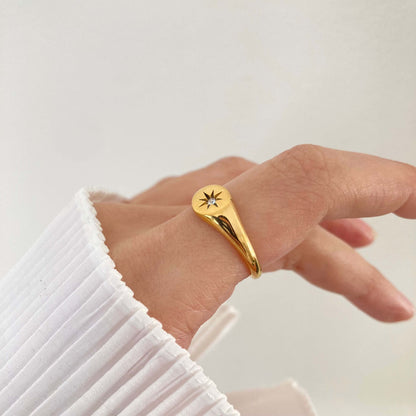 Star Round Ring