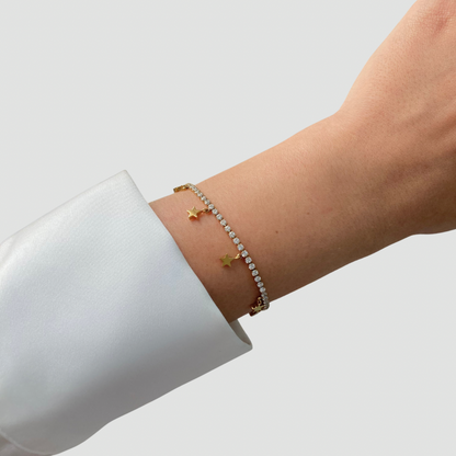 Star Tennis Bracelet