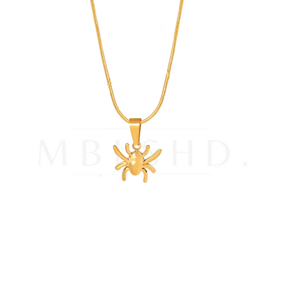 Dainty Spider Necklace