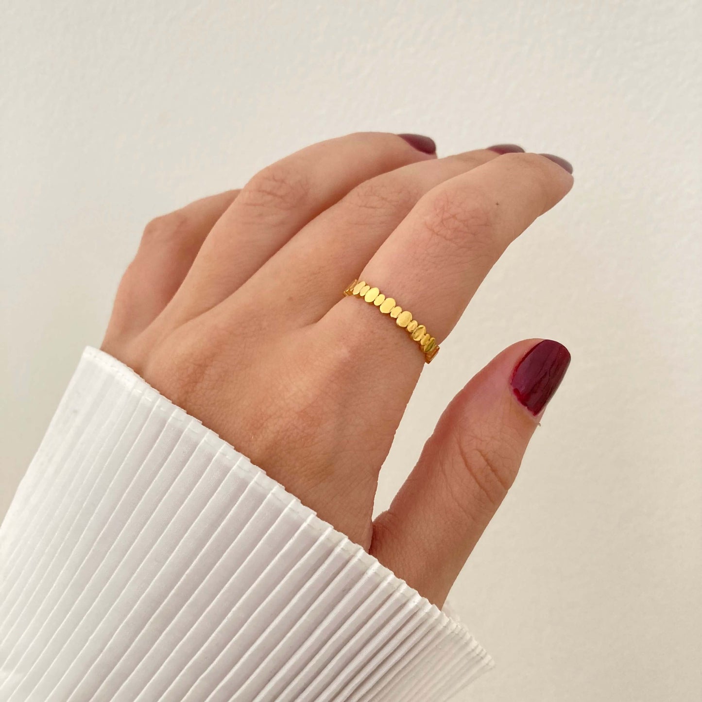 Oval Band Ring