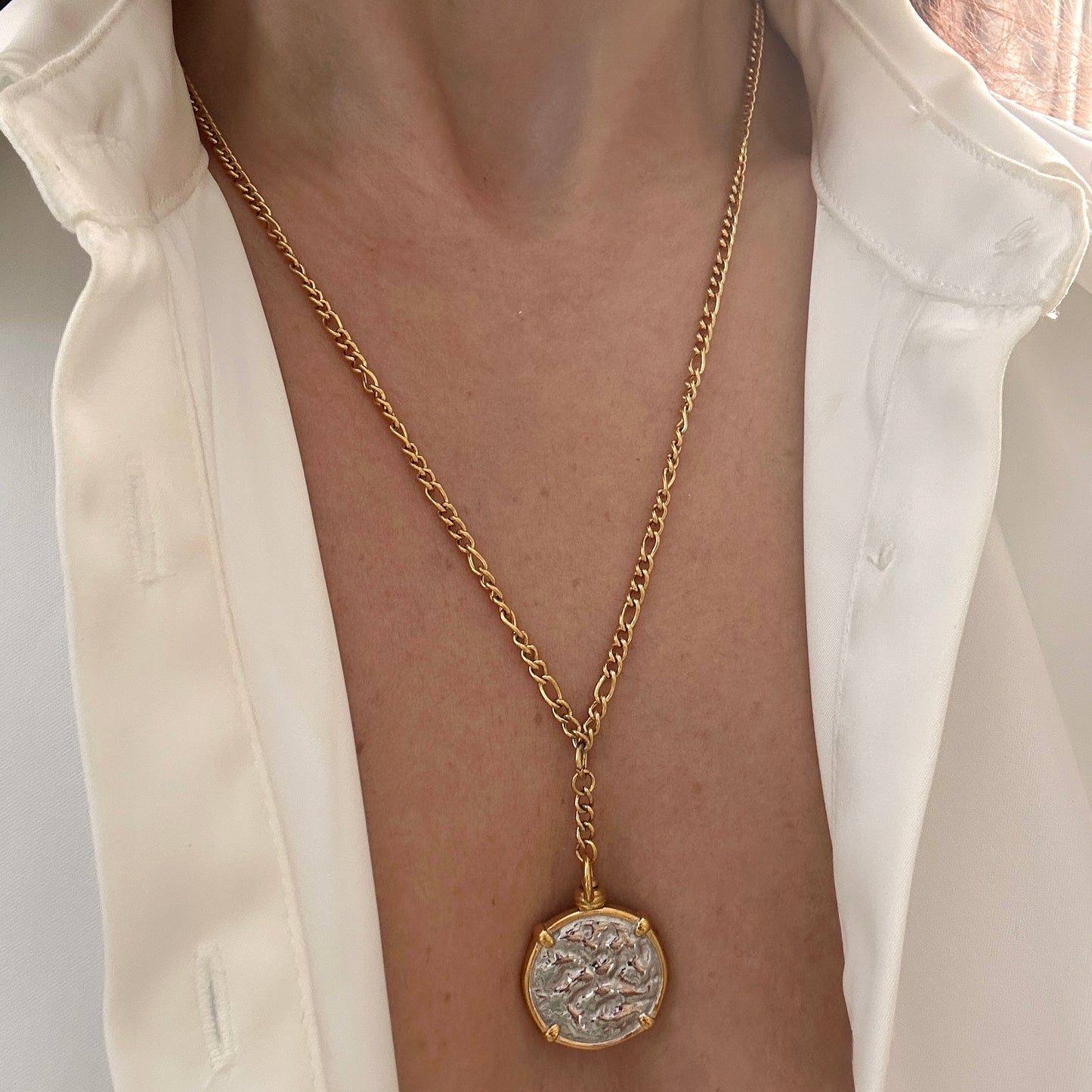 Reversible Sun Necklace