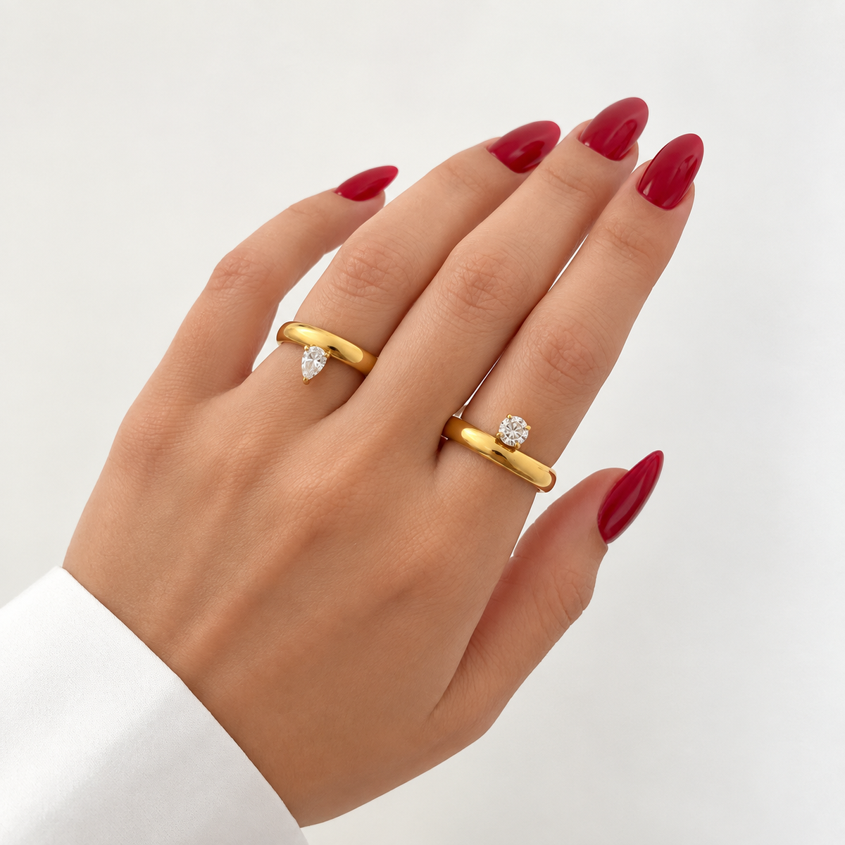 Crown Rings Set