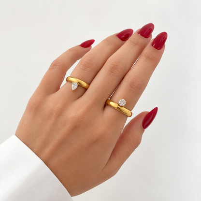 Crown Rings Set