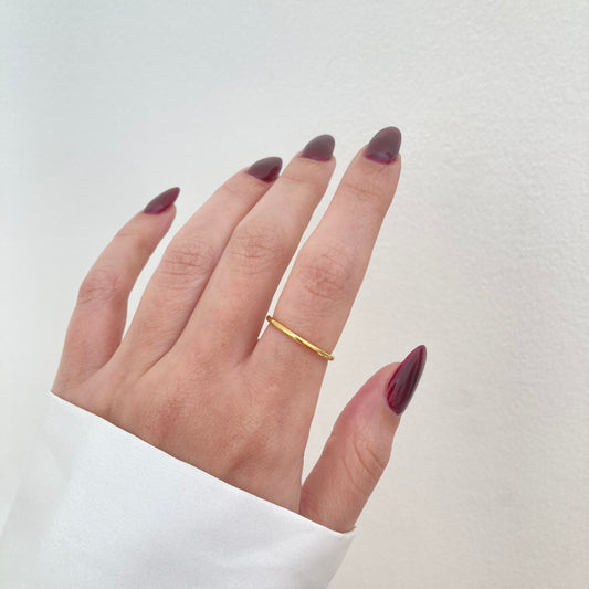 Simple Gold Ring