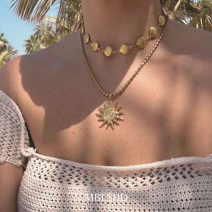 Statement Sun Necklace