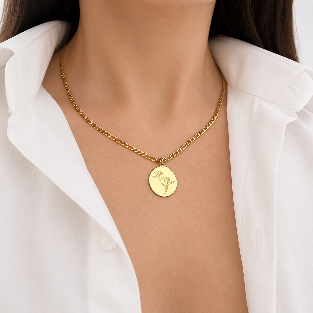 Figaro Flower Necklace