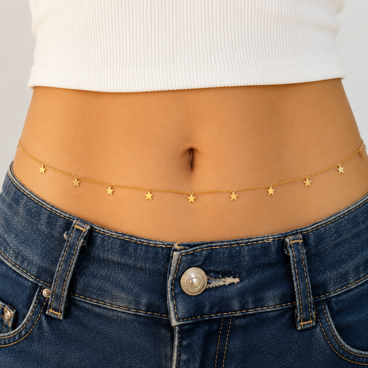 Starlit Drape Belly Chain
