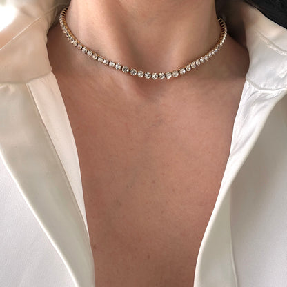 Drawstring Tennis Choker