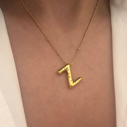 Balloon Letter Necklace