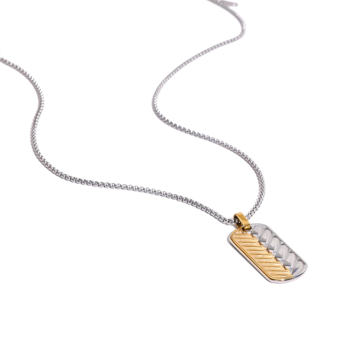 Gold & Silver Necklace - Men