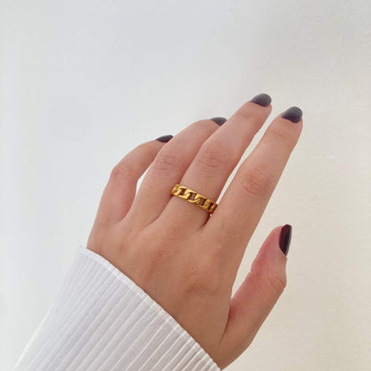 Cuban Chain Ring