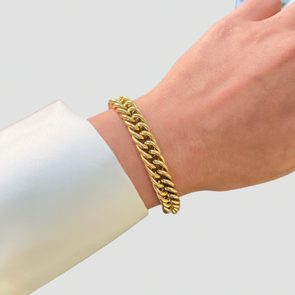 Chunky Cuban Chain Bracelet