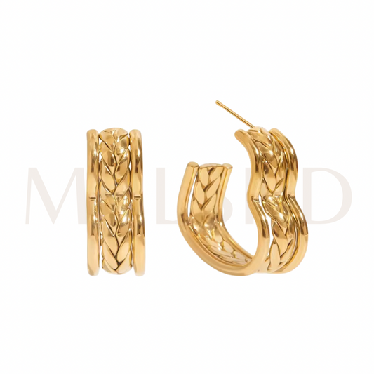 Amour Hoop Earrings