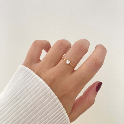 Simple Heart Ring