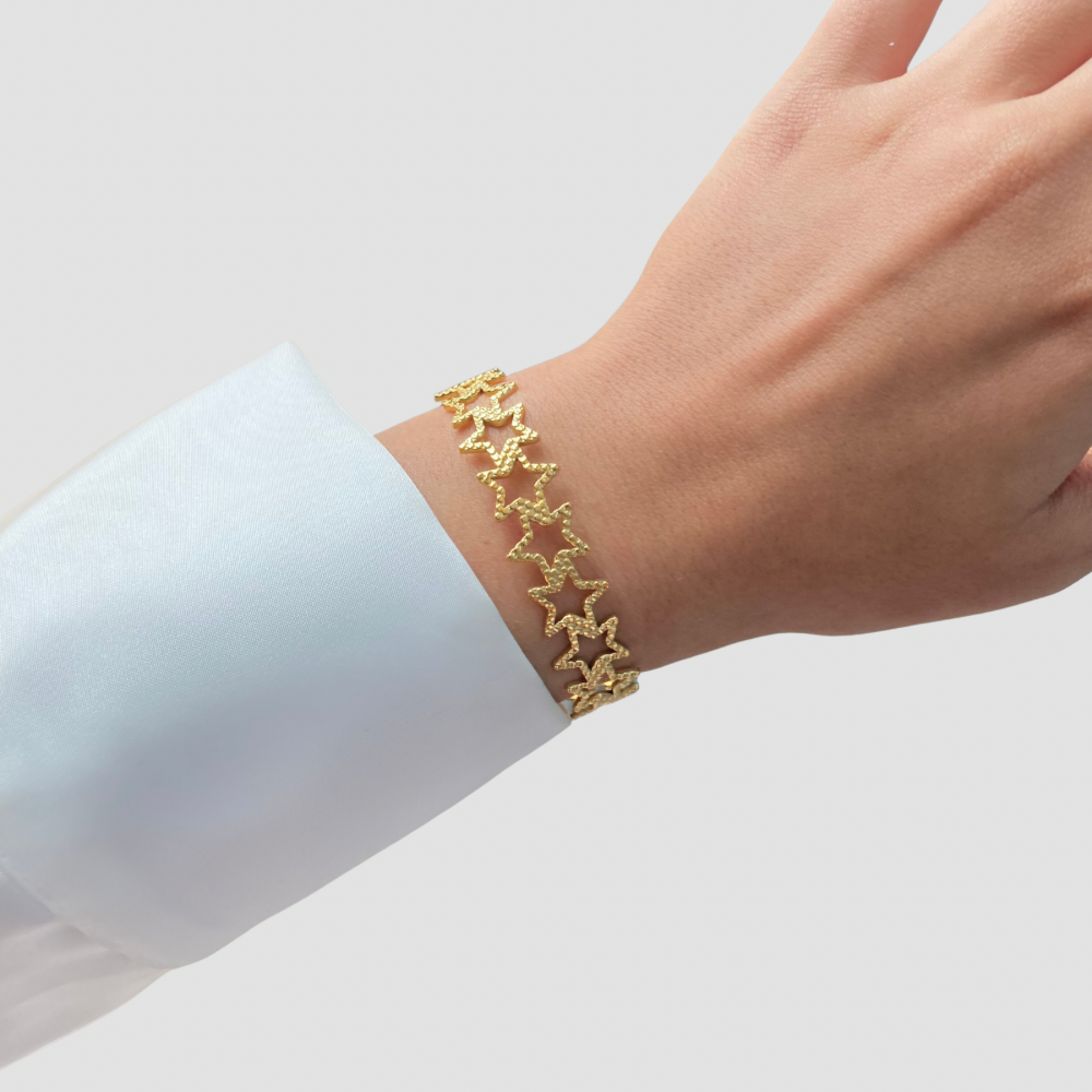 Star Open Bangle