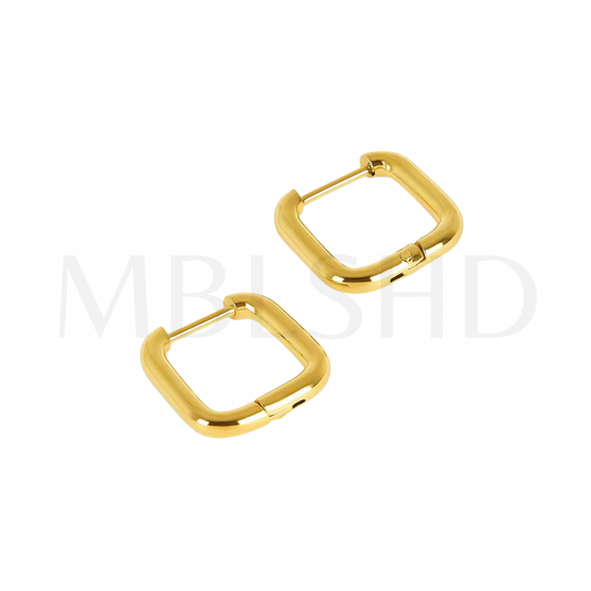 Icon Square Hoop Earrings