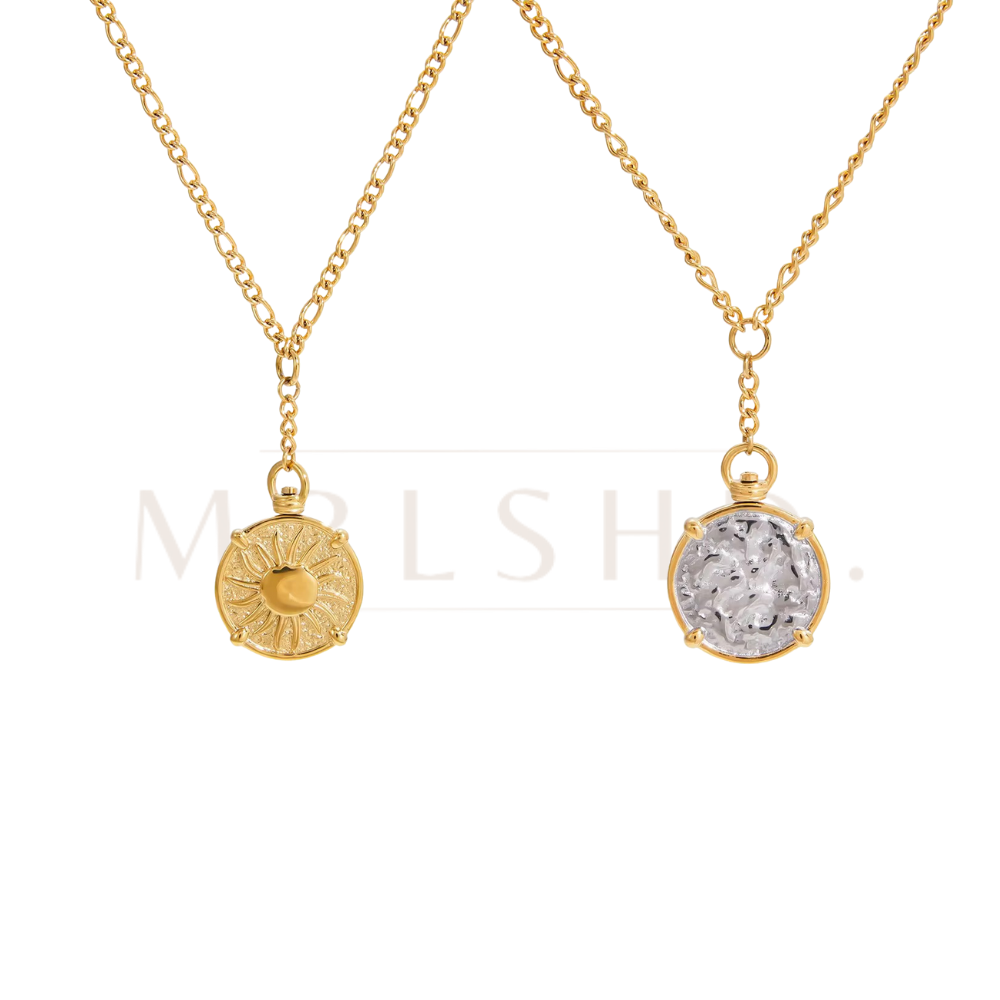 Reversible Sun Necklace