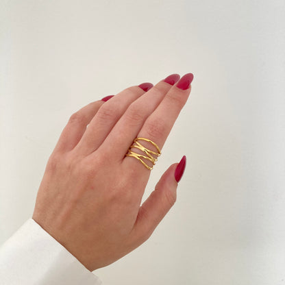 Five Band Ring