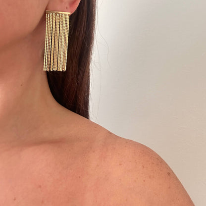 Tassel Statement Earrings