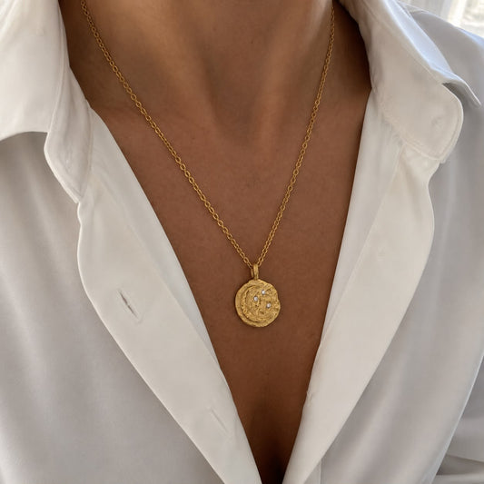 Radiance Coin Necklace