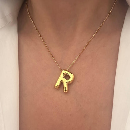 Balloon Letter Necklace