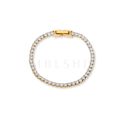 White Tennis Bracelet