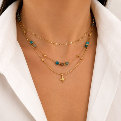 Lagoon Layers Necklace