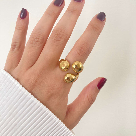 Triple Drop Ring
